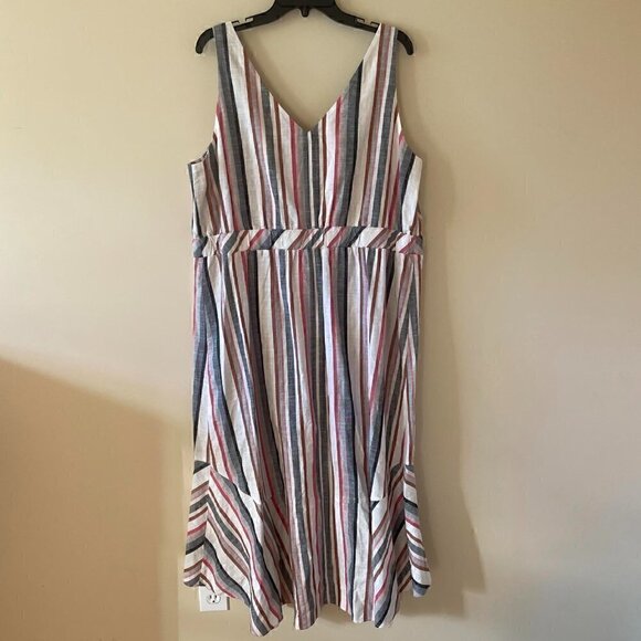 NWT Love & Legend Striped Cotton Sundress - Size 2X - Picture 5 of 5
